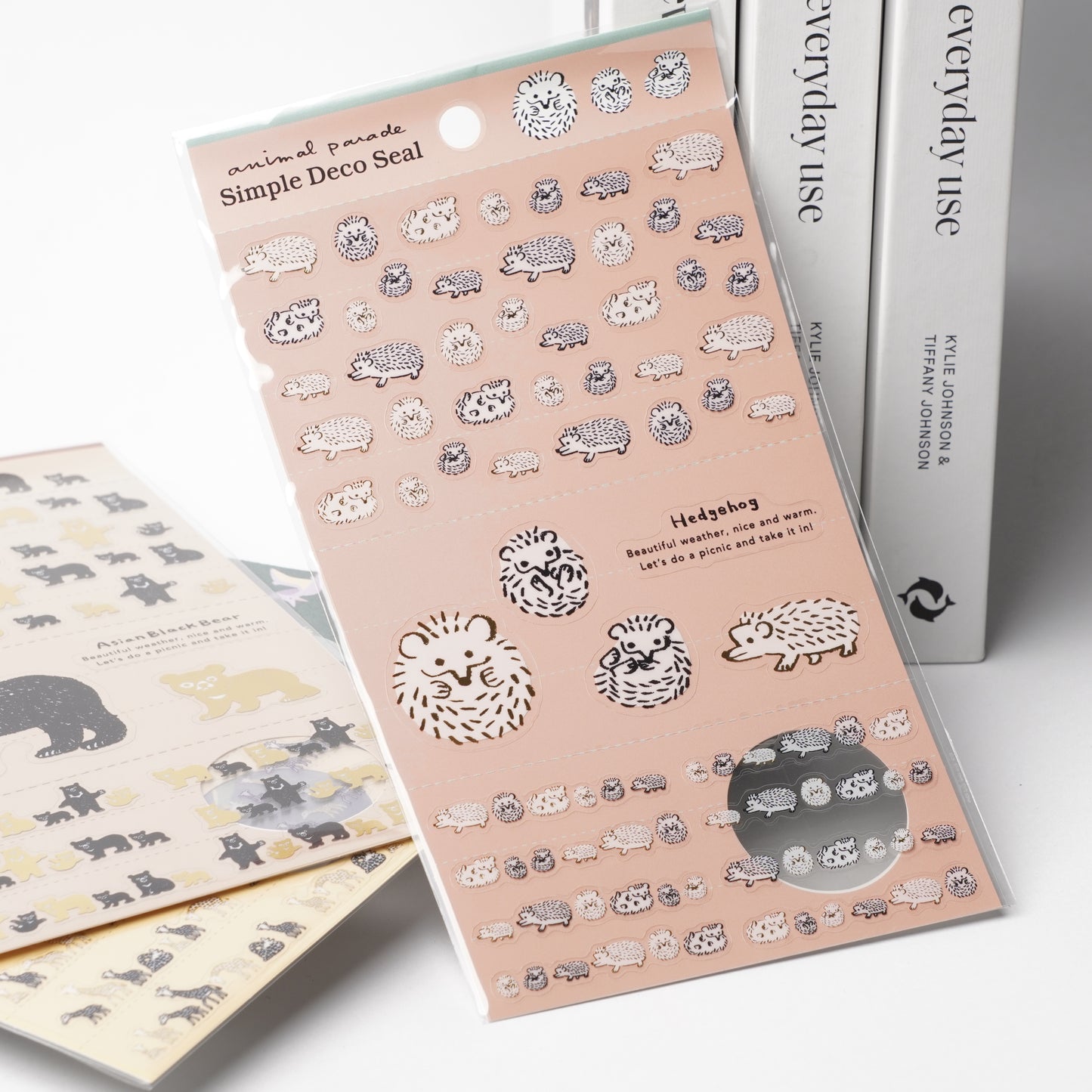 KITERA Anipale Simple Deco Stickers - Hedgehog