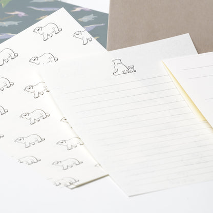 KITTERA Anipale Letter Set - Polar Bear