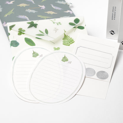 KITTERA Pressed Flower Letter Set - Green