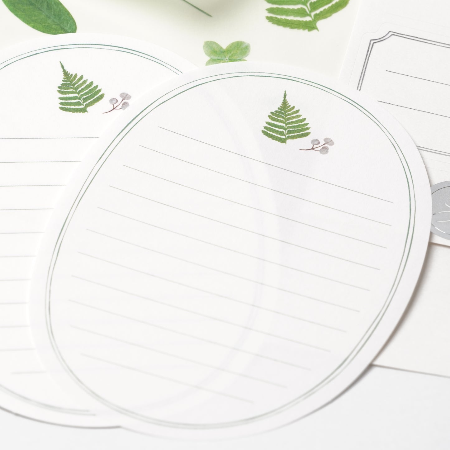 KITTERA Pressed Flower Letter Set - Green