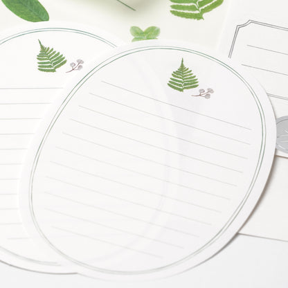 KITTERA Pressed Flower Letter Set - Green