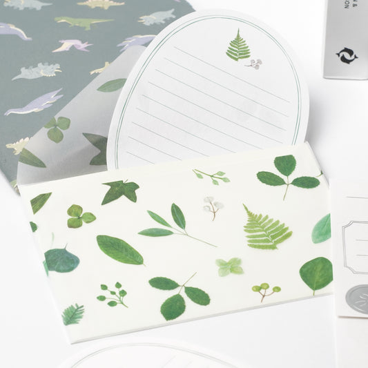 KITTERA Pressed Flower Letter Set - Green