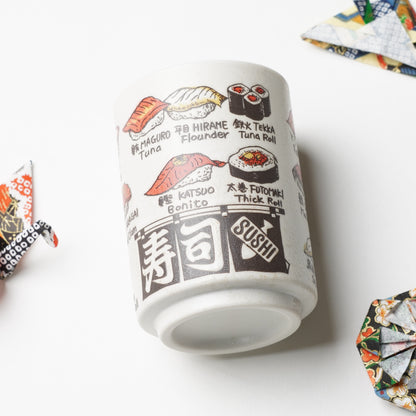 Sushi Tea Cup - Authentic Japanese Yunomi