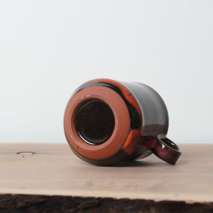 Hiroaki Okada Mug Red M Sousei Kiln Hokkaido