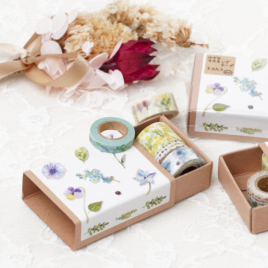 Mini Masking Tape Set Botanical - Tape Box by Shinzi Katoh