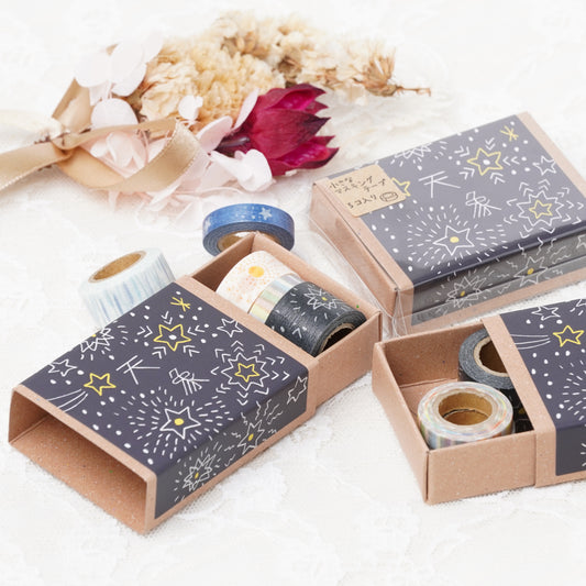 Mini Masking Tape Set Celestial Phenomenon - Tape Box by Shinzi Katoh