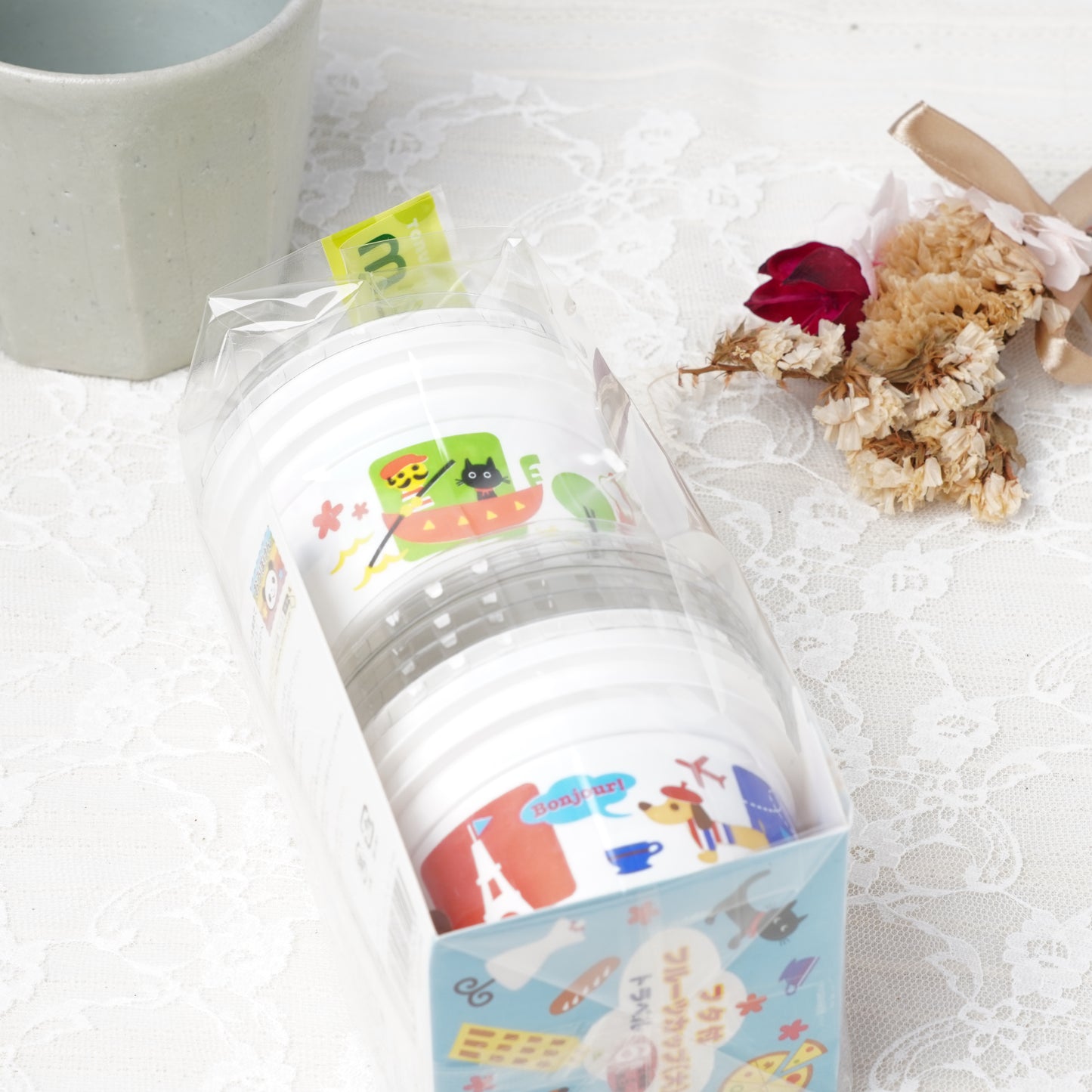 Large Fruit Cup Container with Lid - Travel Friendly Disposable Container