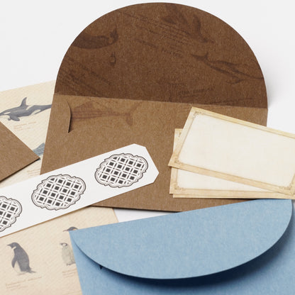 Encyclopedia-Style Letter Set – Ocean Animals