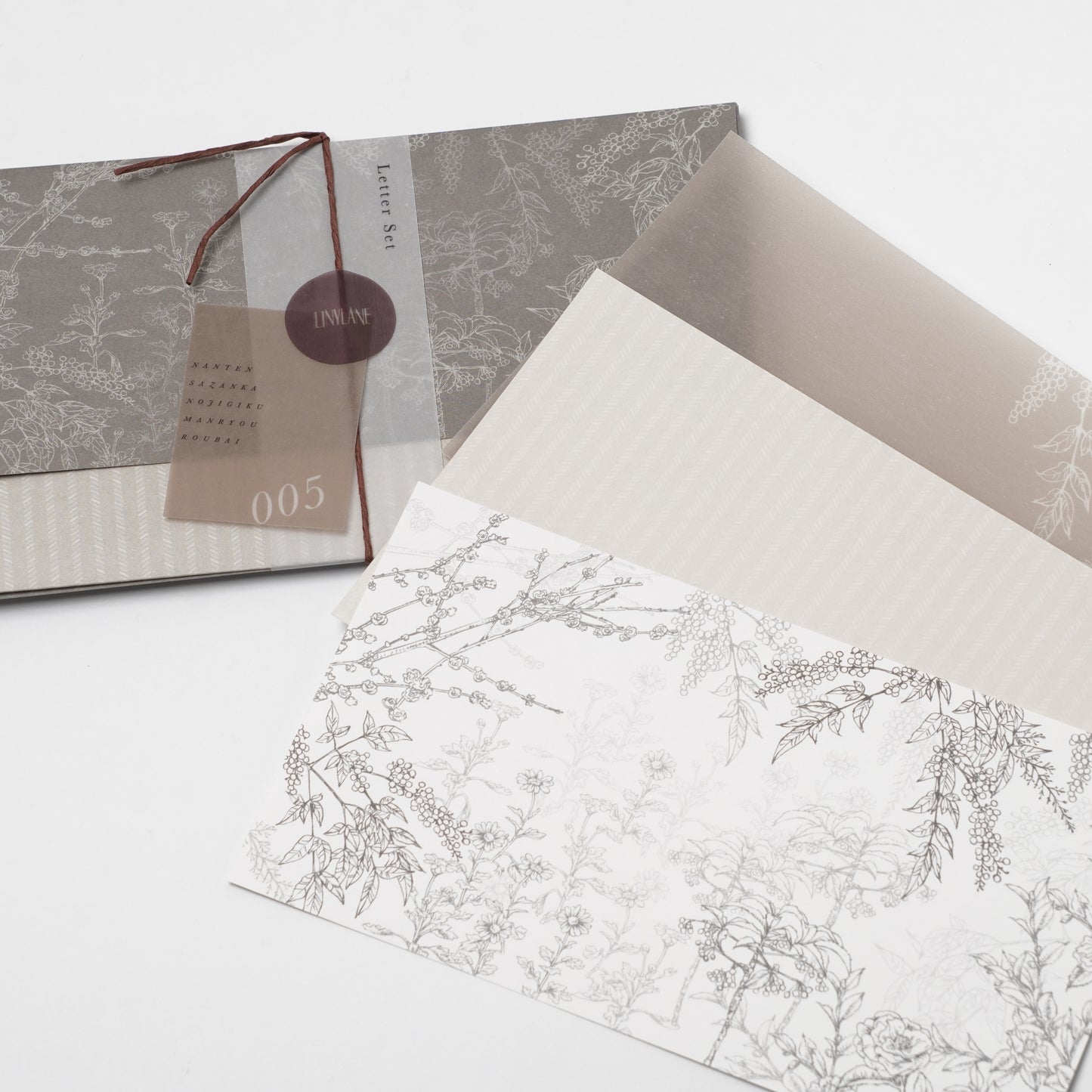 Botanical Letter Set
