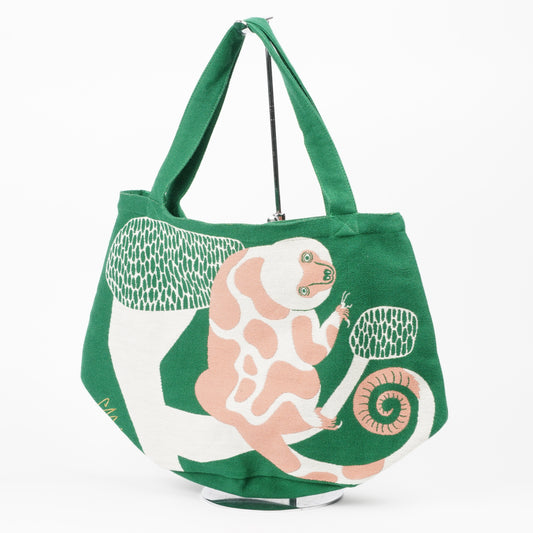 moritaMiW Cuscus Tote Bag - Large Cotton Tote with Interior Pockets (Copy)