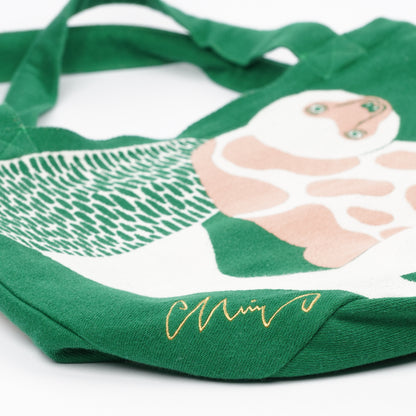 moritaMiW Cuscus Tote Bag - Large Cotton Tote with Interior Pockets (Copy)