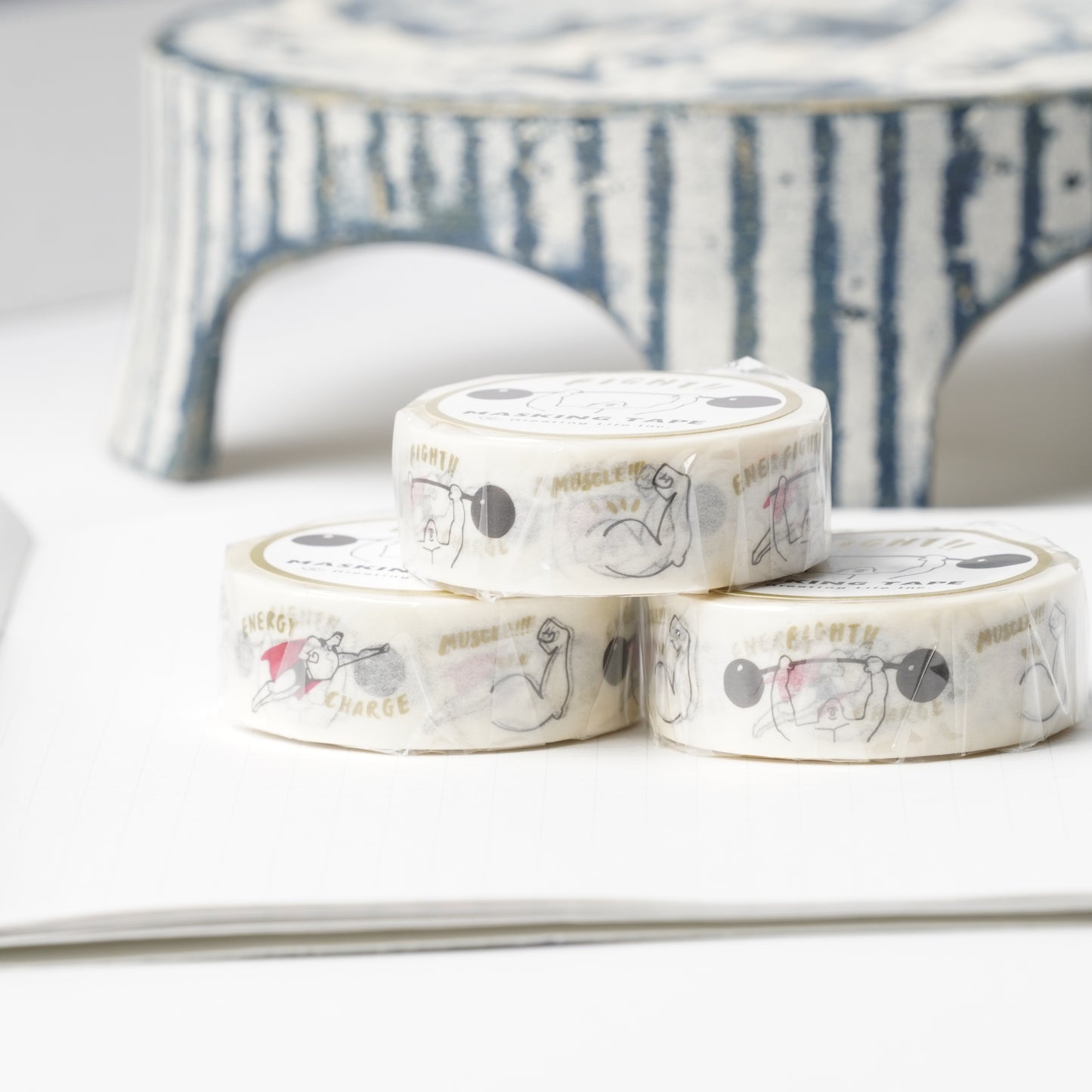 Masking tape 15mm width muscle