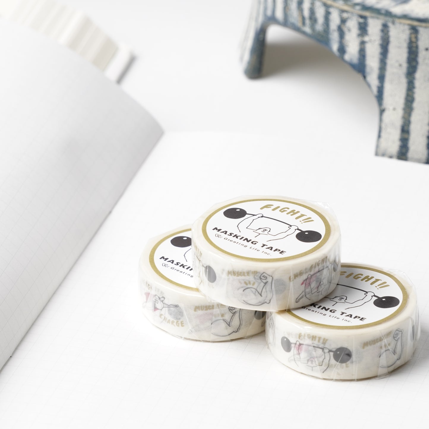 Masking tape 15mm width muscle