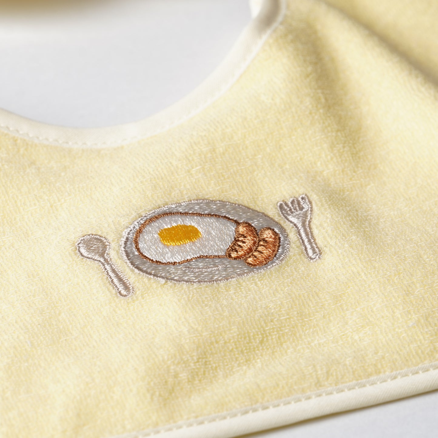 Fried Egg Bib and Chick Socks Set