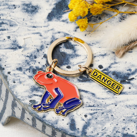 Frog Key Ring Dendrobates Pumilio