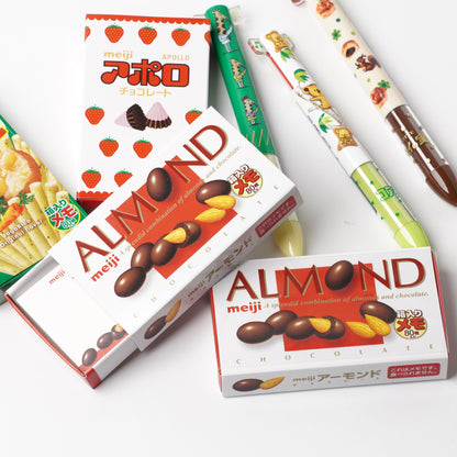Meiji Almond Chocolate Slide Memo Pad