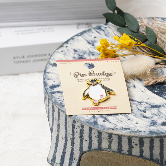 Rockhopper Penguin Enamel Pin