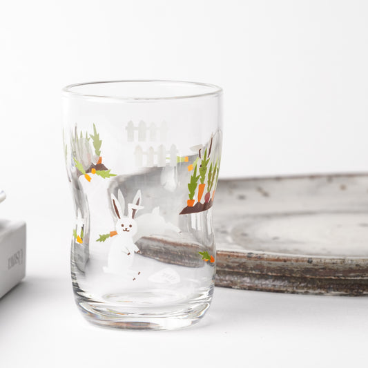Tsuyoiko Glass M "Hide-and-Seek Bunny"