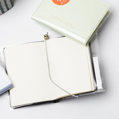 Isshoni Pocket Memo Notebook with Pencil