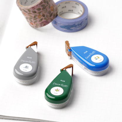 Plus Deco Rush Decorative Tape - Stretching Cat