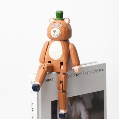 Creer Zappy Wooden Costume Figure - Bear