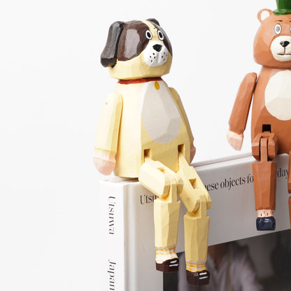Creer Zappy Wooden Costume Figure - Dog