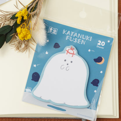 Watashi Biyori Die-Cut Sticky Notes - Ghost