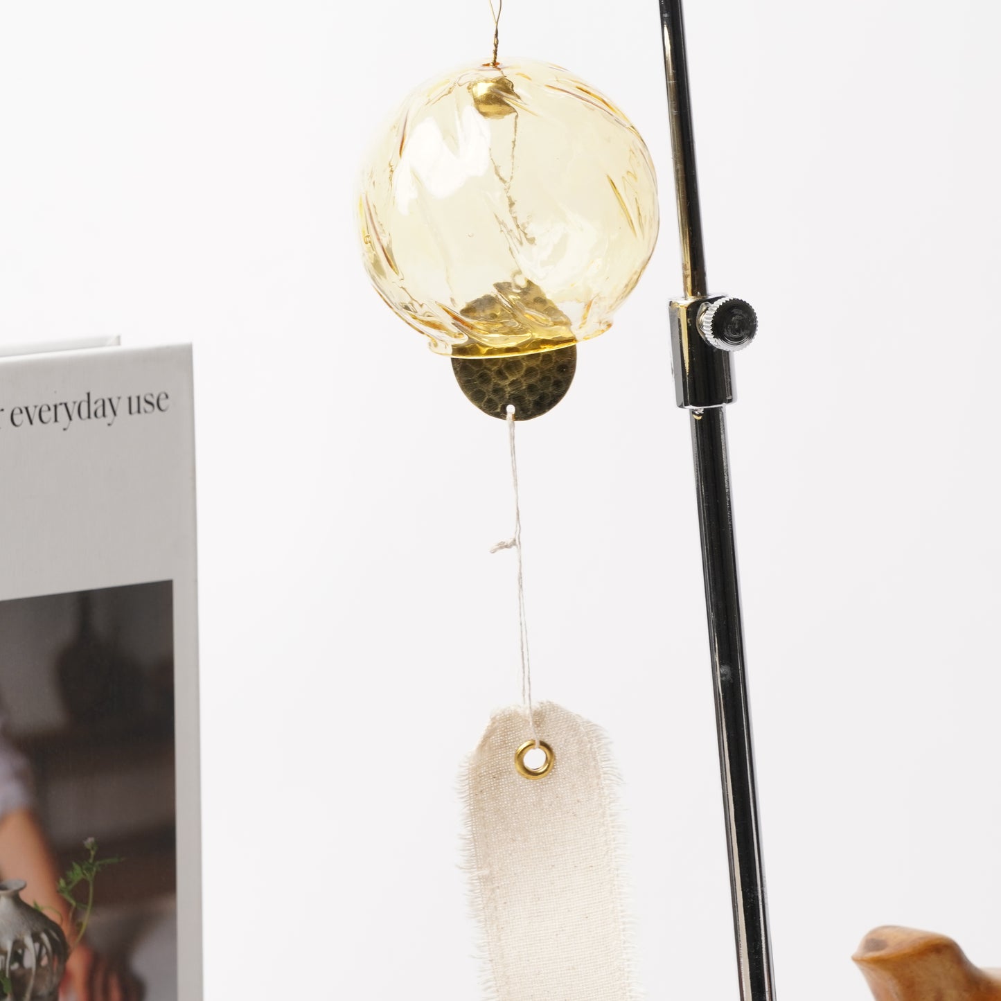 Creer In Bloom Glass Wind Chime