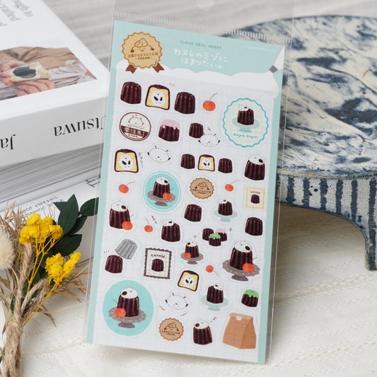 Animal Confectionery Workshop Clear Sticker Sheet - Bird