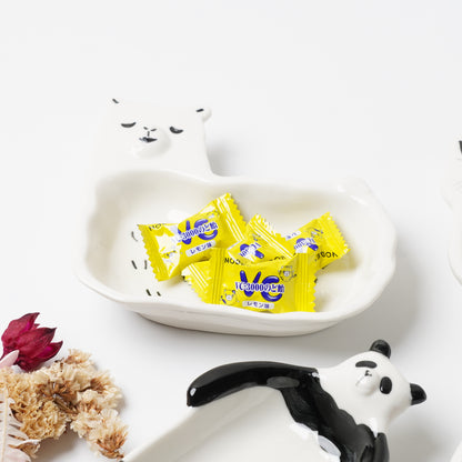 Creer Scenery Vase Animal Motif Ceramic Tray - Alpaca