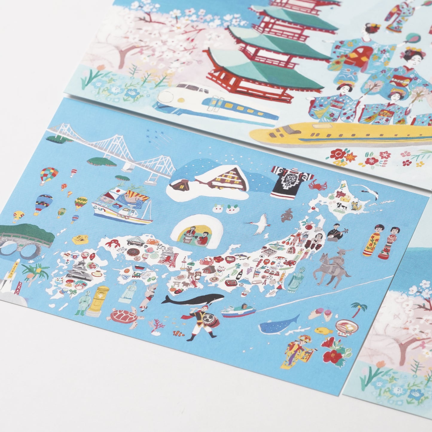 Japan Illustration Postcard 2 - Ai Okino | cozyca products
