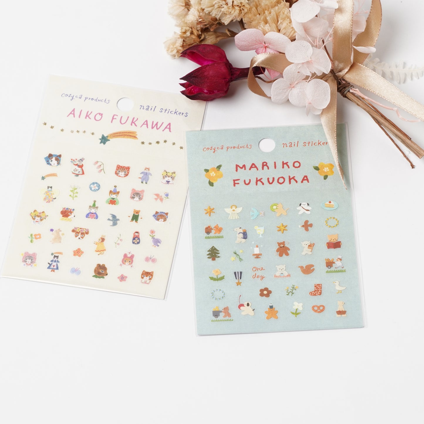 Animal Nail Stickers – Aiko Fukawa | cozyca products