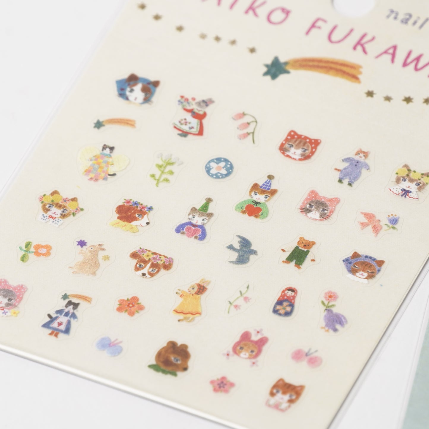 Animal Nail Stickers – Aiko Fukawa | cozyca products