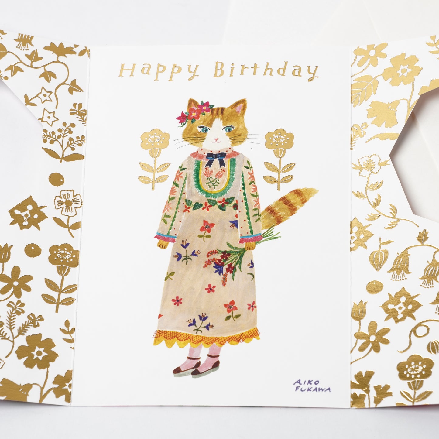 Botanical Garden Birthday Card – Aiko Fukawa | cozyca products