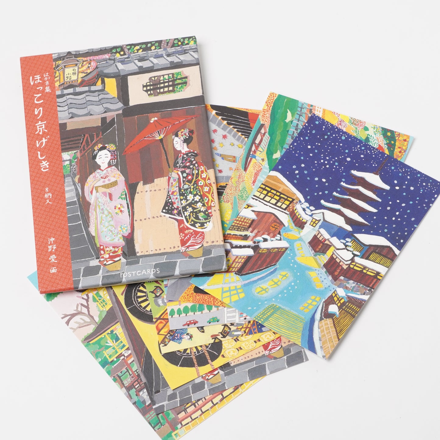 Cozy Kyoto Scenes Postcard Set - Ai Okino | cozyca products