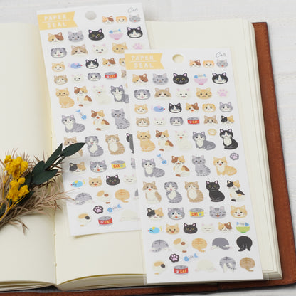 Paper Sticker Cat