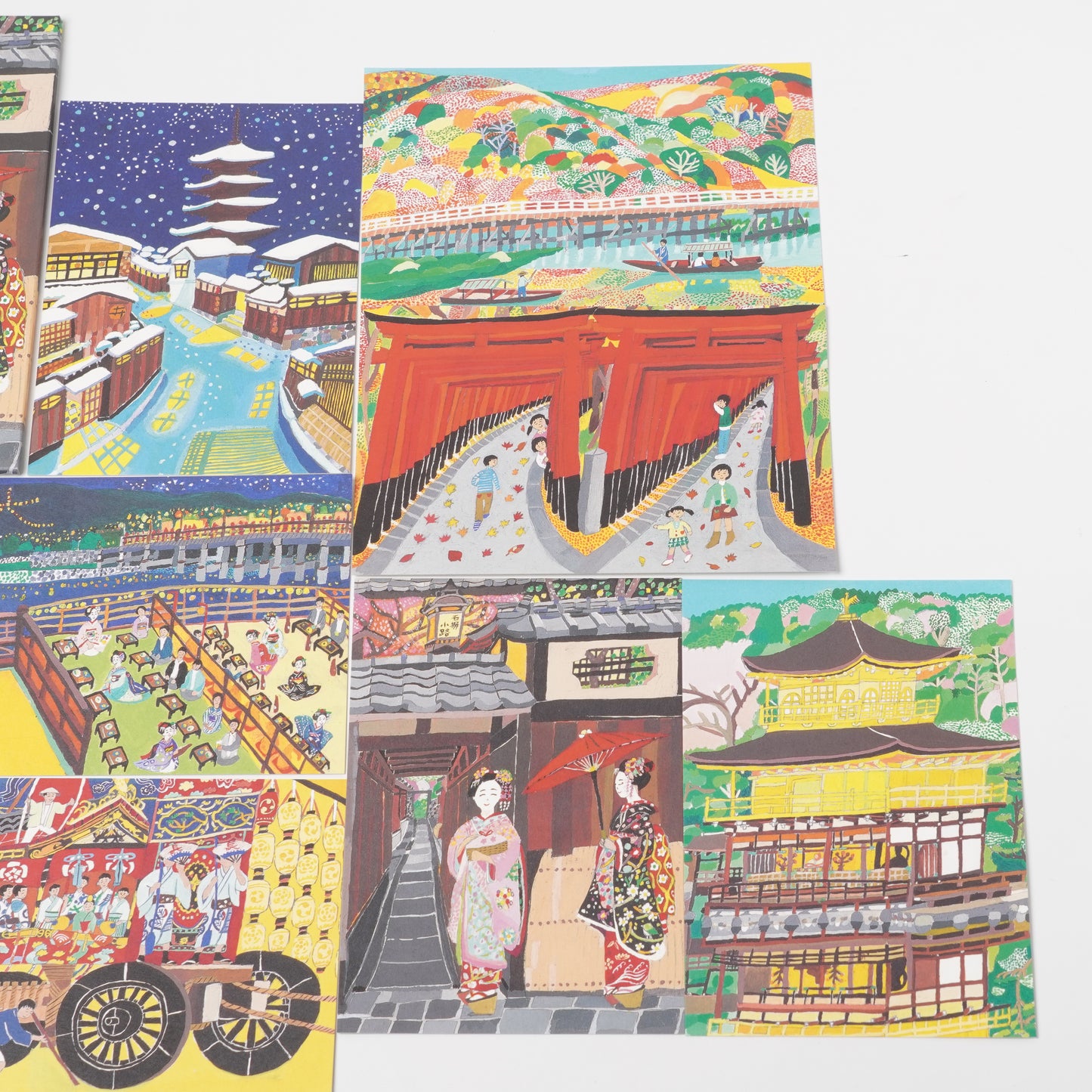 Cozy Kyoto Scenes Postcard Set - Ai Okino | cozyca products