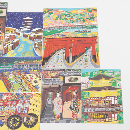 Cozy Kyoto Scenes Postcard Set - Ai Okino | cozyca products