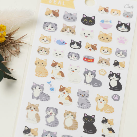 Paper Sticker Cat