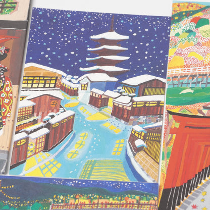 Cozy Kyoto Scenes Postcard Set - Ai Okino | cozyca products
