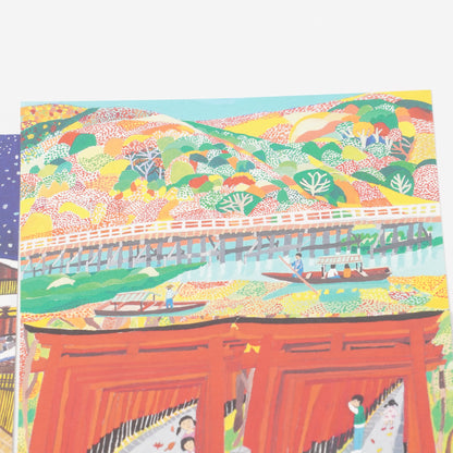 Cozy Kyoto Scenes Postcard Set - Ai Okino | cozyca products