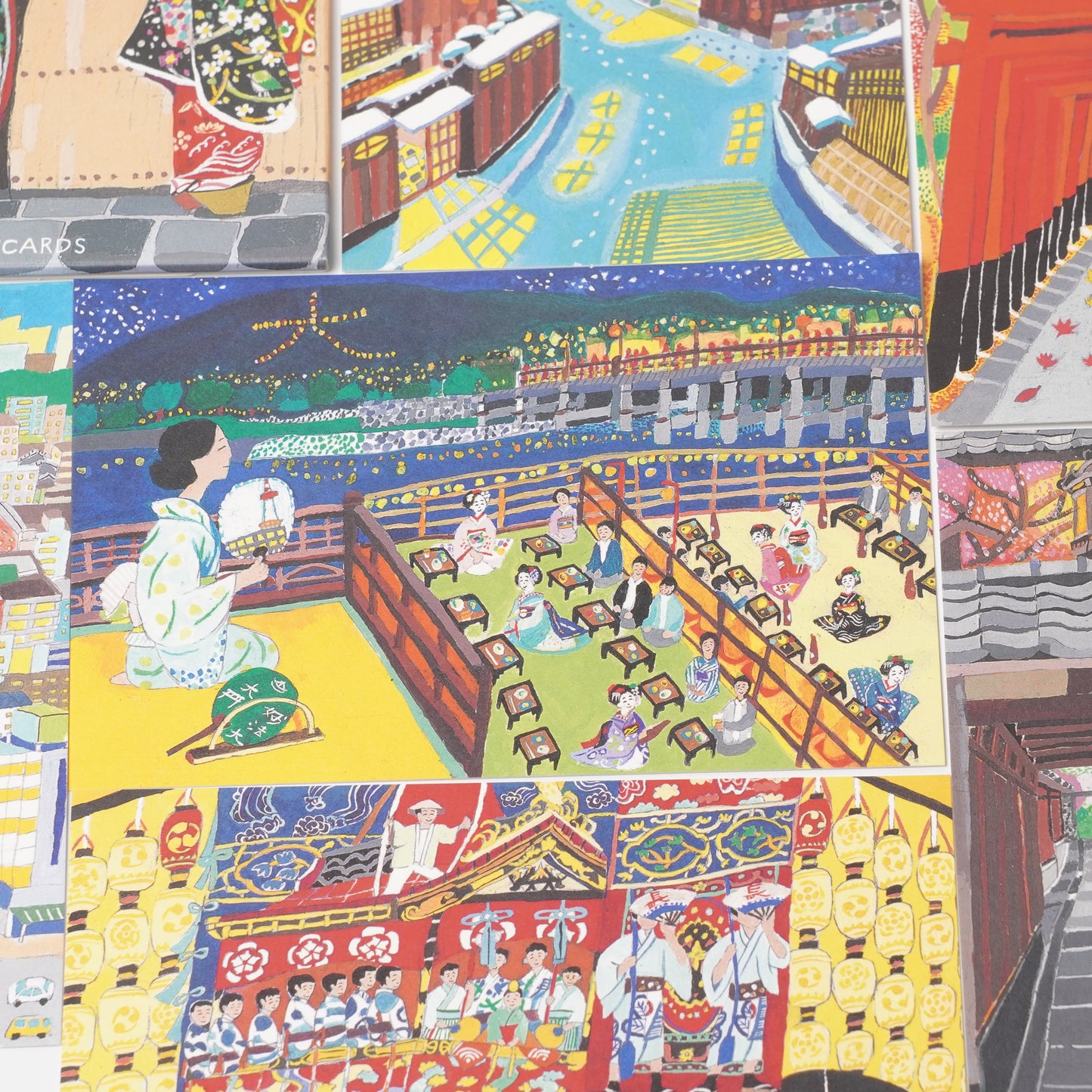 Cozy Kyoto Scenes Postcard Set - Ai Okino | cozyca products