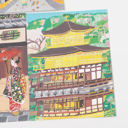 Cozy Kyoto Scenes Postcard Set - Ai Okino | cozyca products