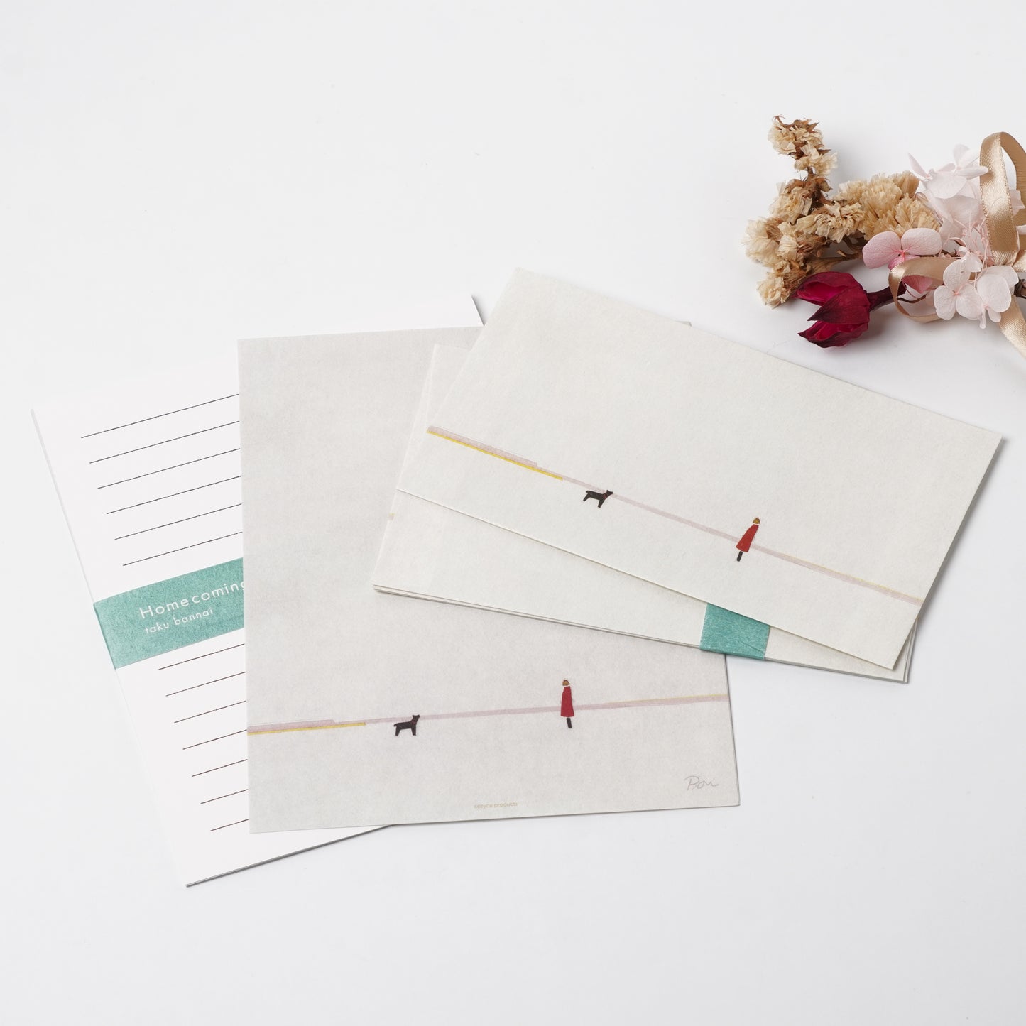 Homecoming Letter Set – Taku Sakauchi | cozyca products