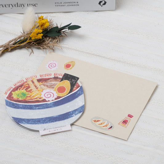 Greeting card delicious food ramen