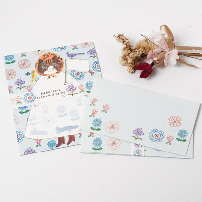 Neko Hana Letter Set - Aiko Fukawa | cozyca products
