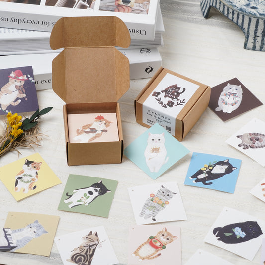 Mini Memo Paper Set - Cats