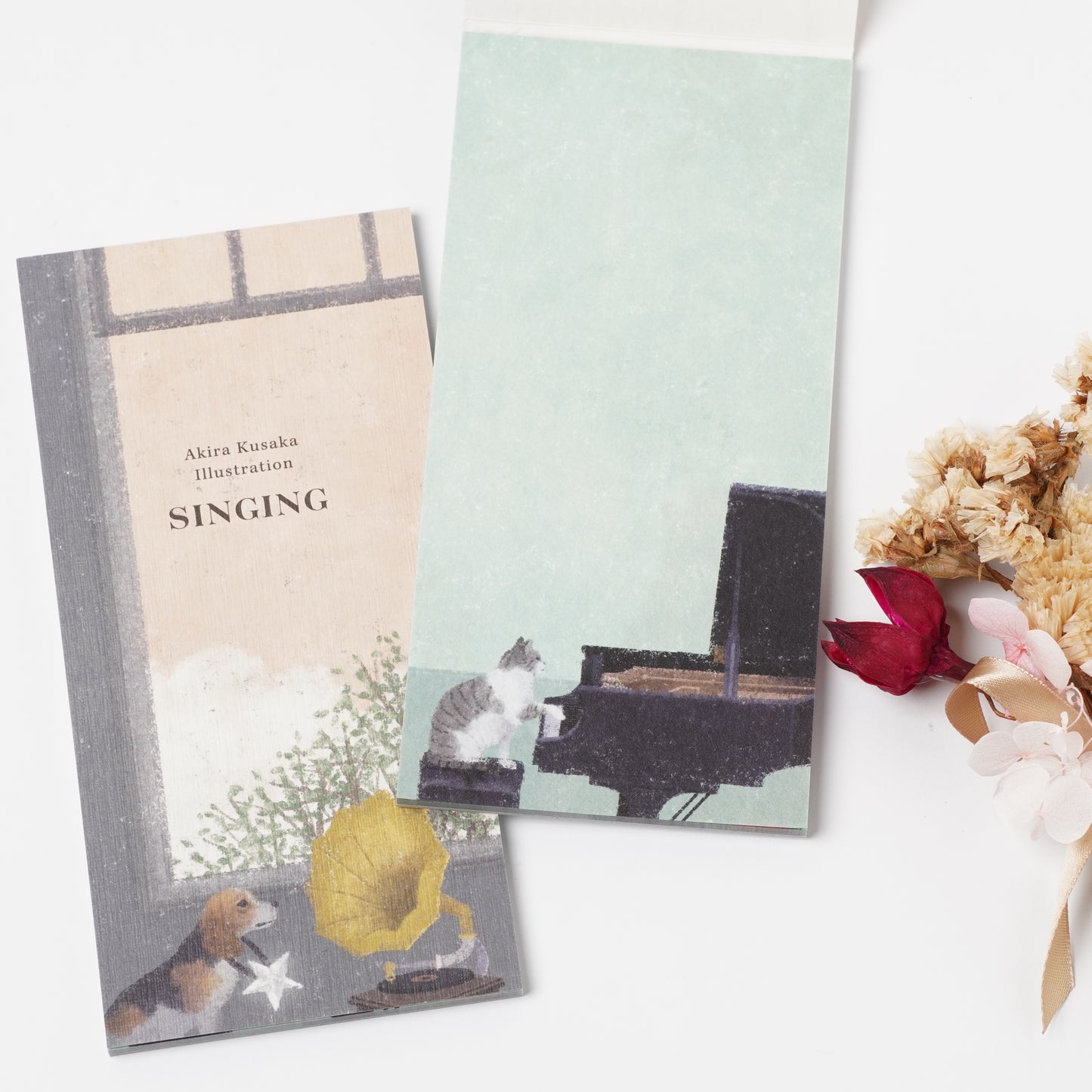 Singing Mini Letter Pad - Akira Kusaka | cozyca products