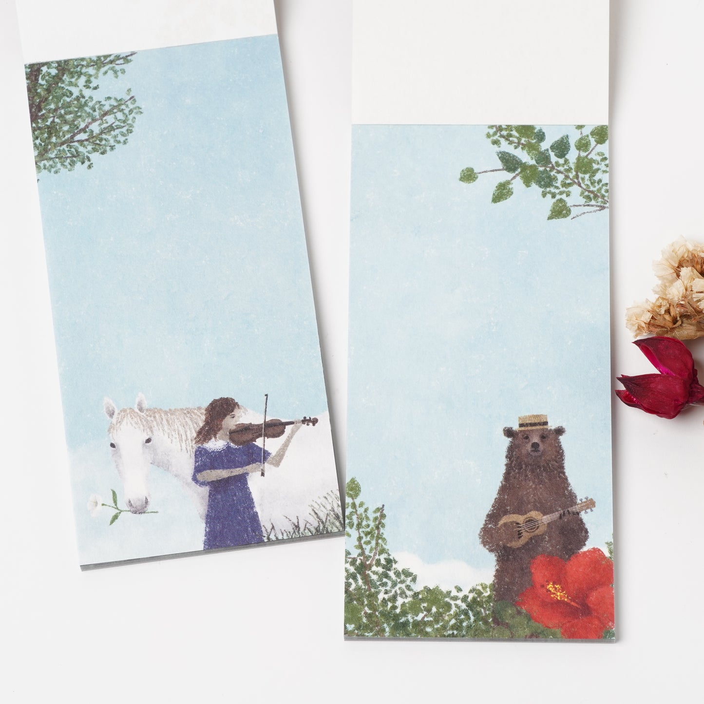 Singing Mini Letter Pad - Akira Kusaka | cozyca products