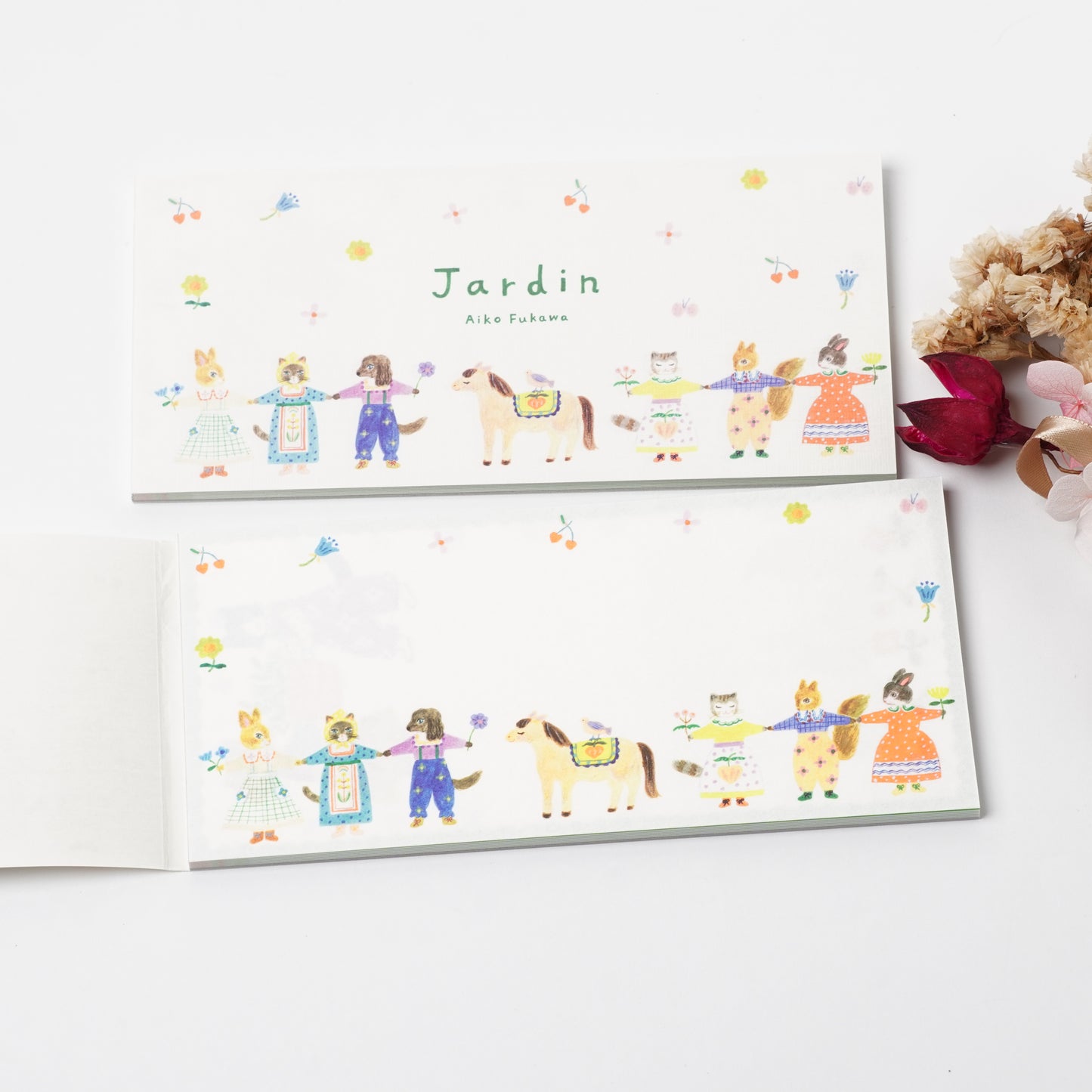 Jardin Letter Pad – Aiko Fukawa | cozyca products